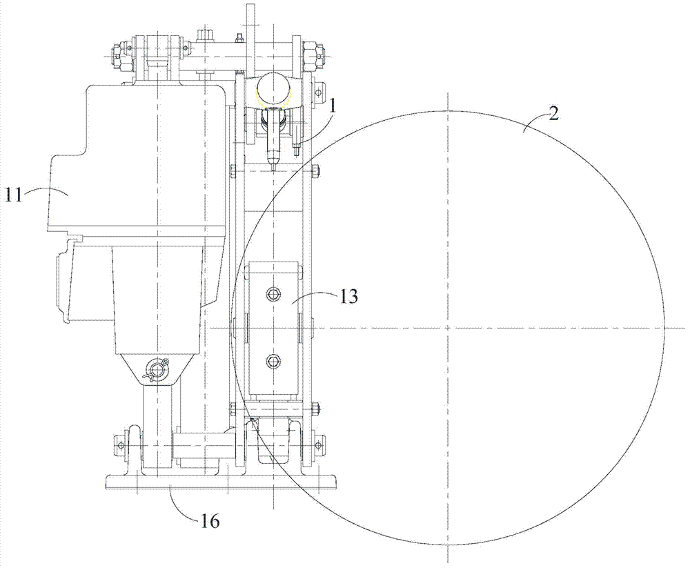 Crane and brake system thereof