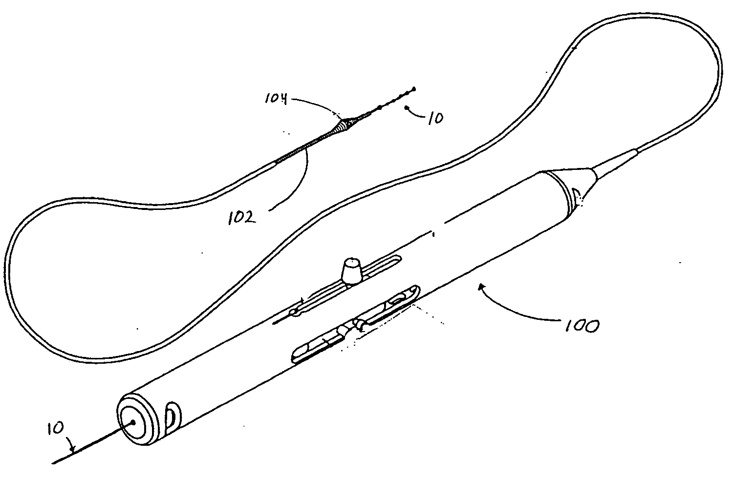 Orbital atherectomy device guide wire design