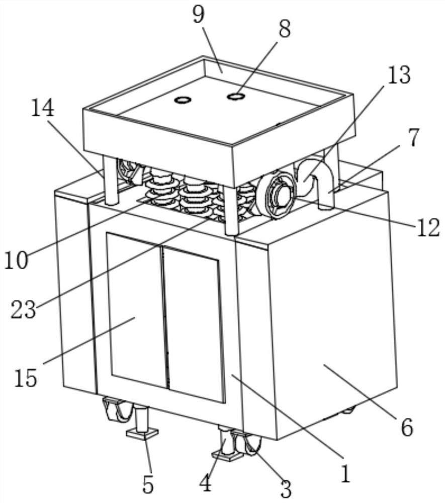 A mounting mechanism for high voltage circuit breaker