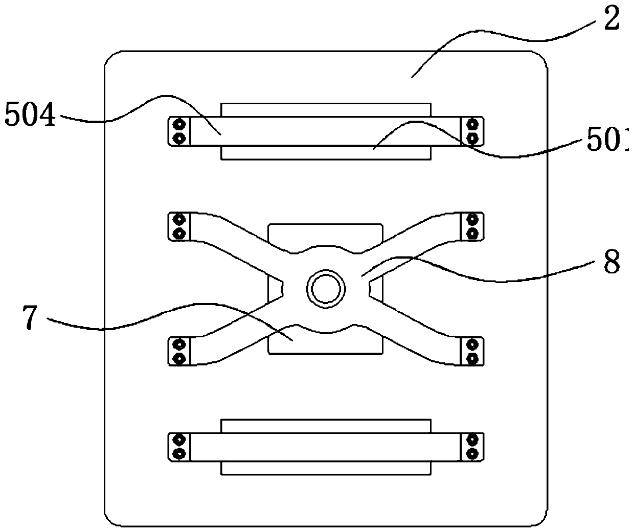 Passenger car chassis type hydrogen supplying system