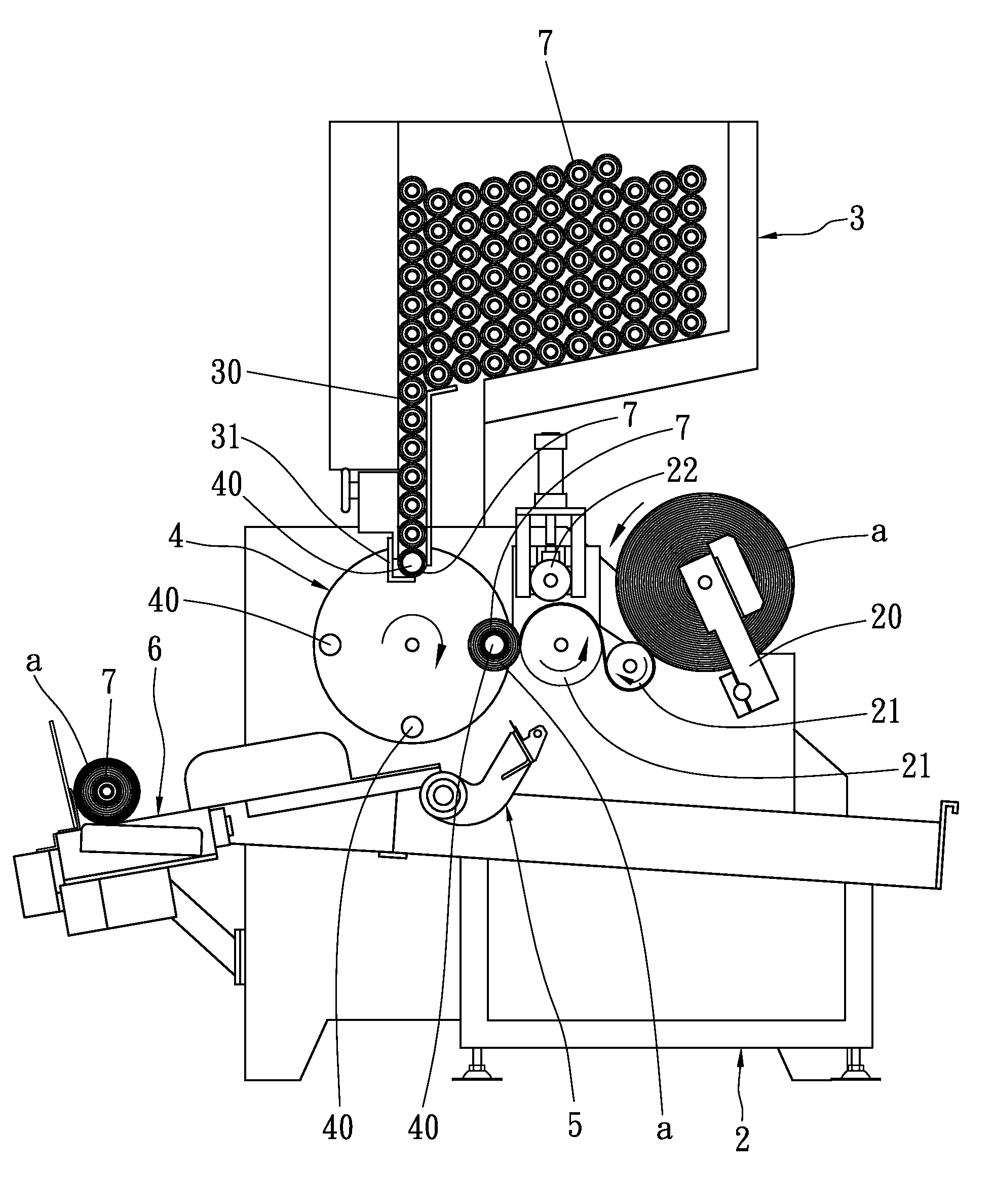 Automatic fast rewinder for shaftless packing film