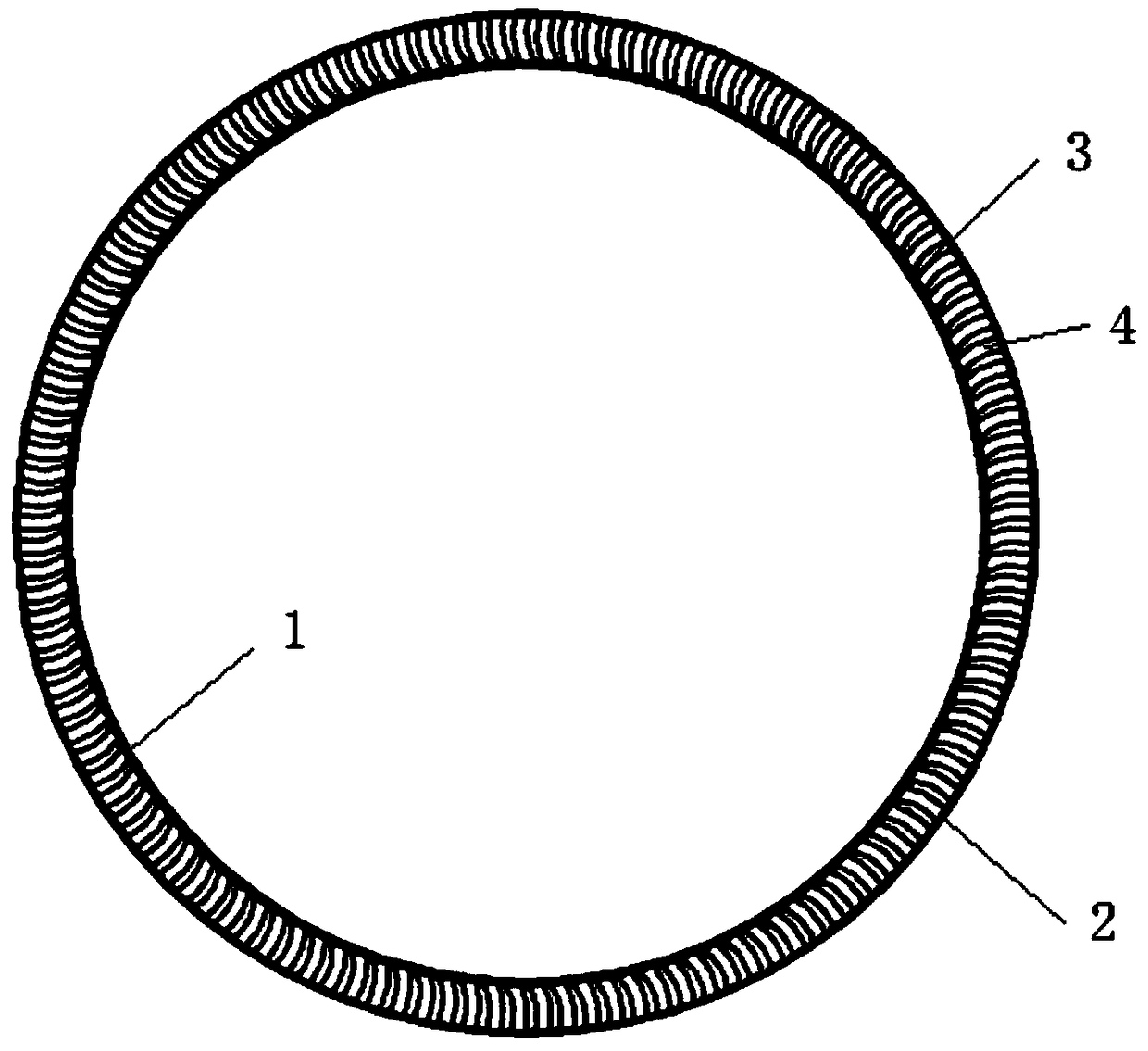 A milling and slotting processing method for high-temperature alloy integral leaf ring blade parts