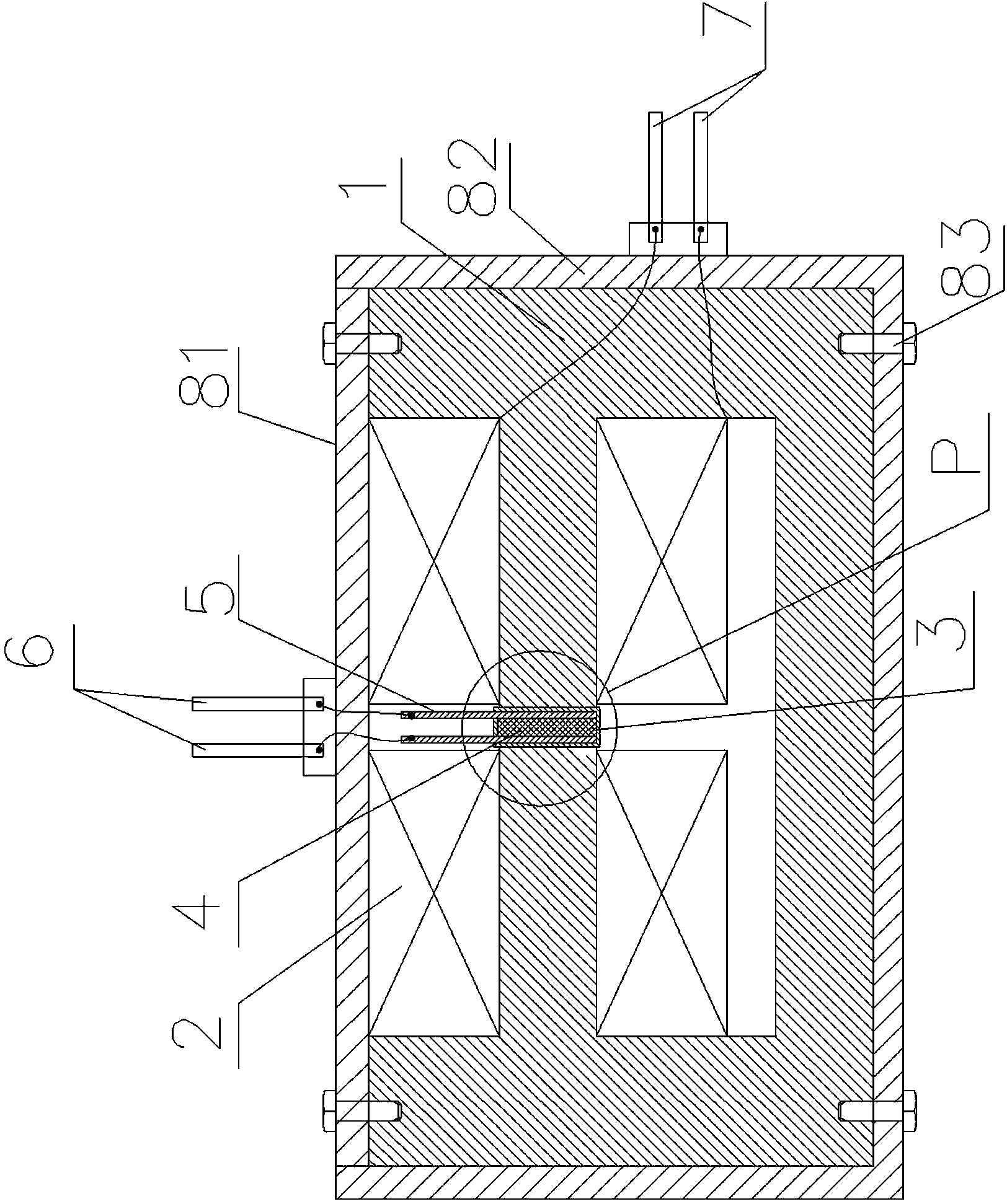 Magnetic control time-delay device