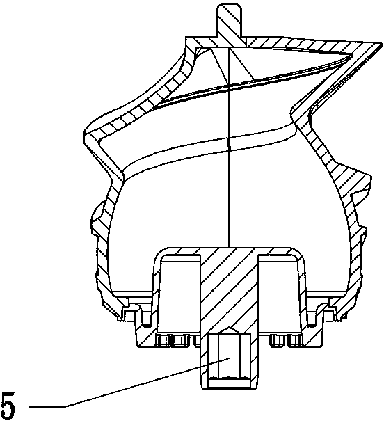 Household juicer screw and manufacturing method thereof