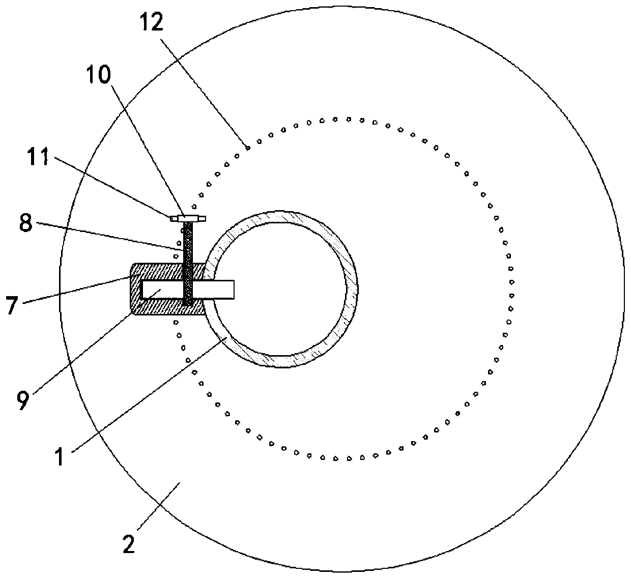 High polymer coating backflow protection device capable of automatically working based on flowing direction