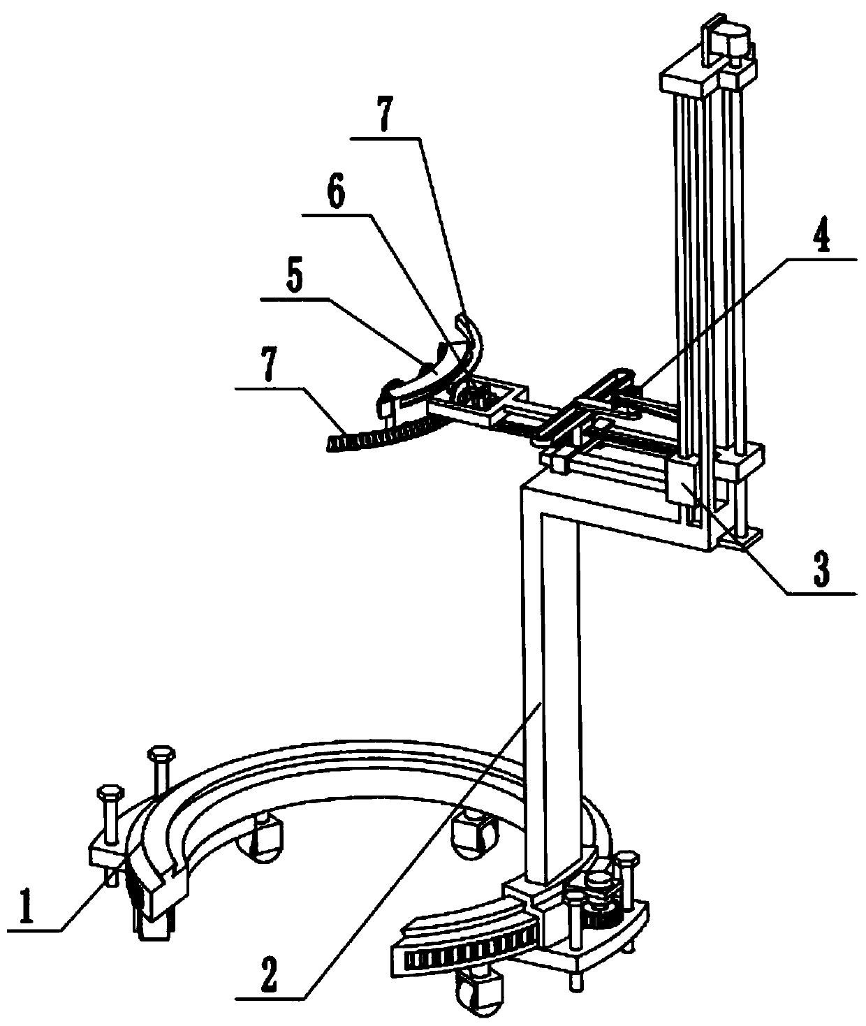 High-position branch pruning device