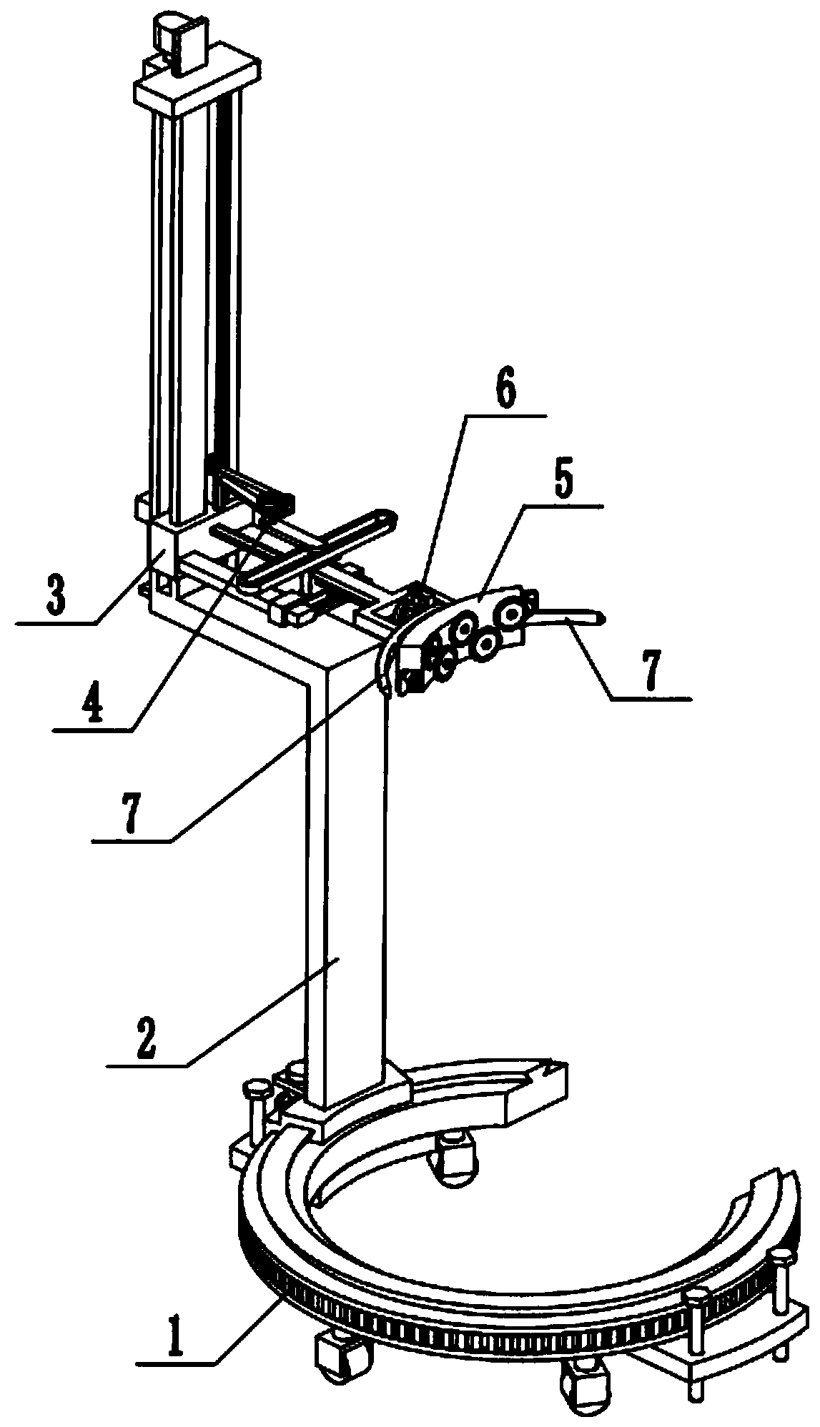 High-position branch pruning device