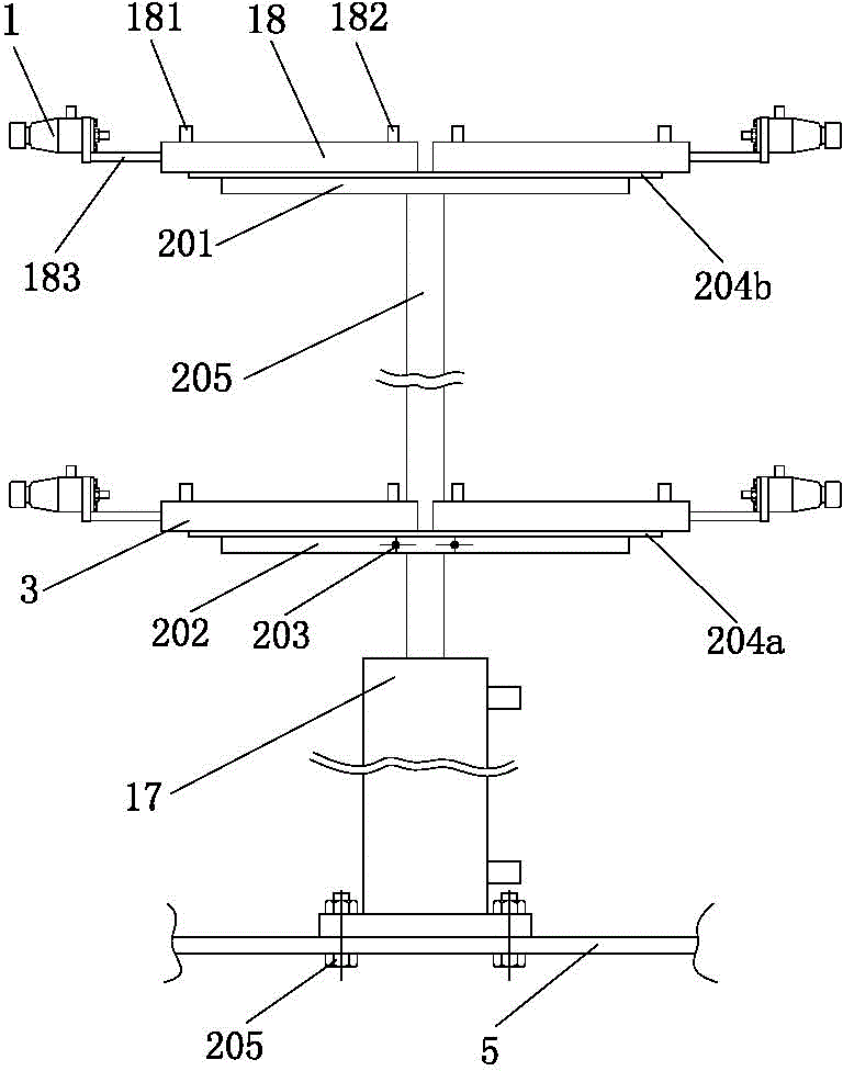 Orchard pesticide sprayer