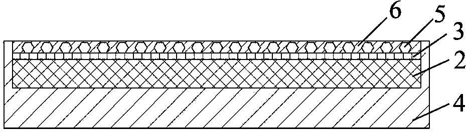 Diamond / metal composite material clamping rod and manufacturing method thereof