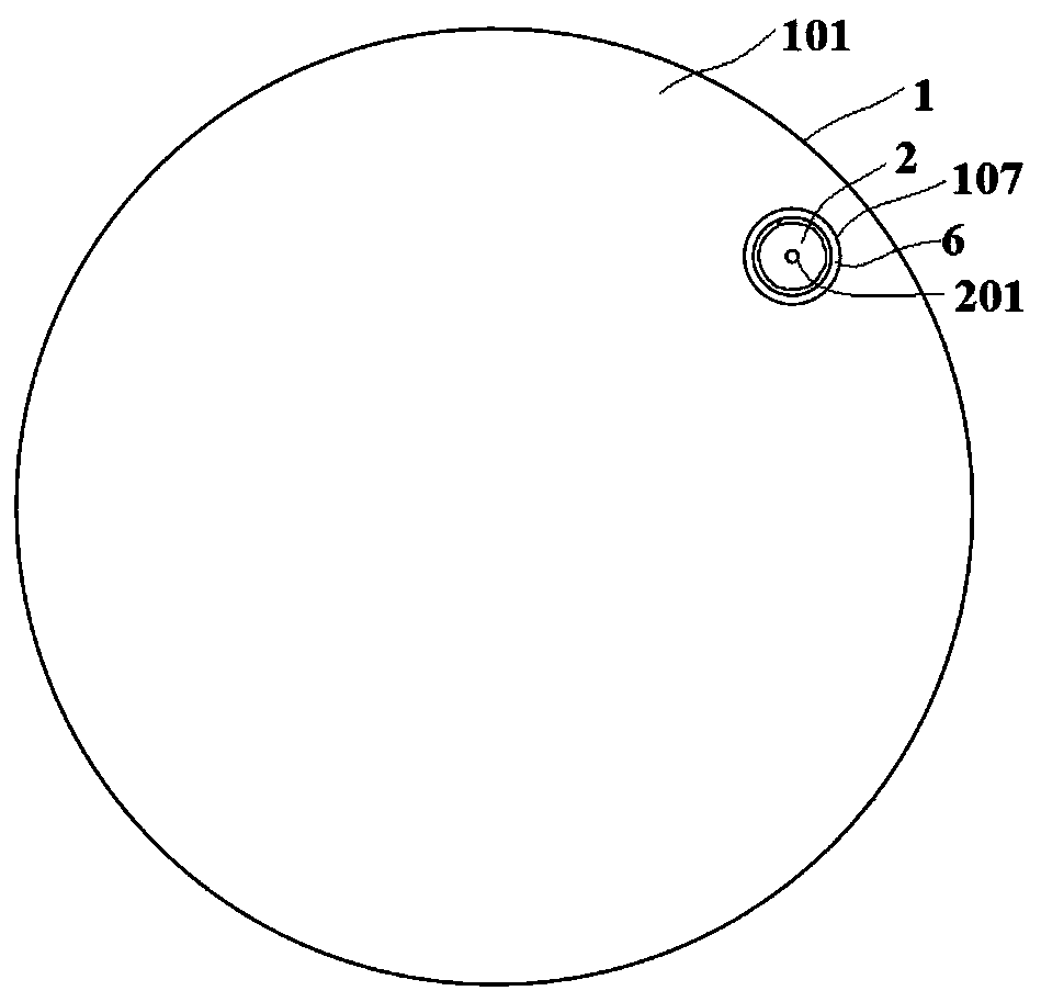 A vehicle-mounted soil geochemical sampling device and method thereof