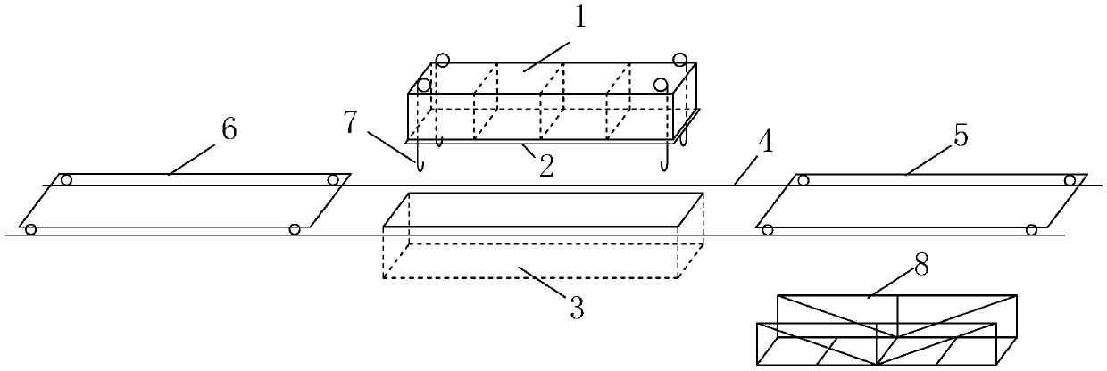 Thermal treatment device and thermal treatment technology of ultra-long aluminum extrusion