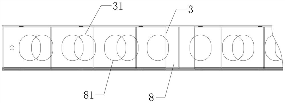 Novel cylinder structure of rotary screen drying machine