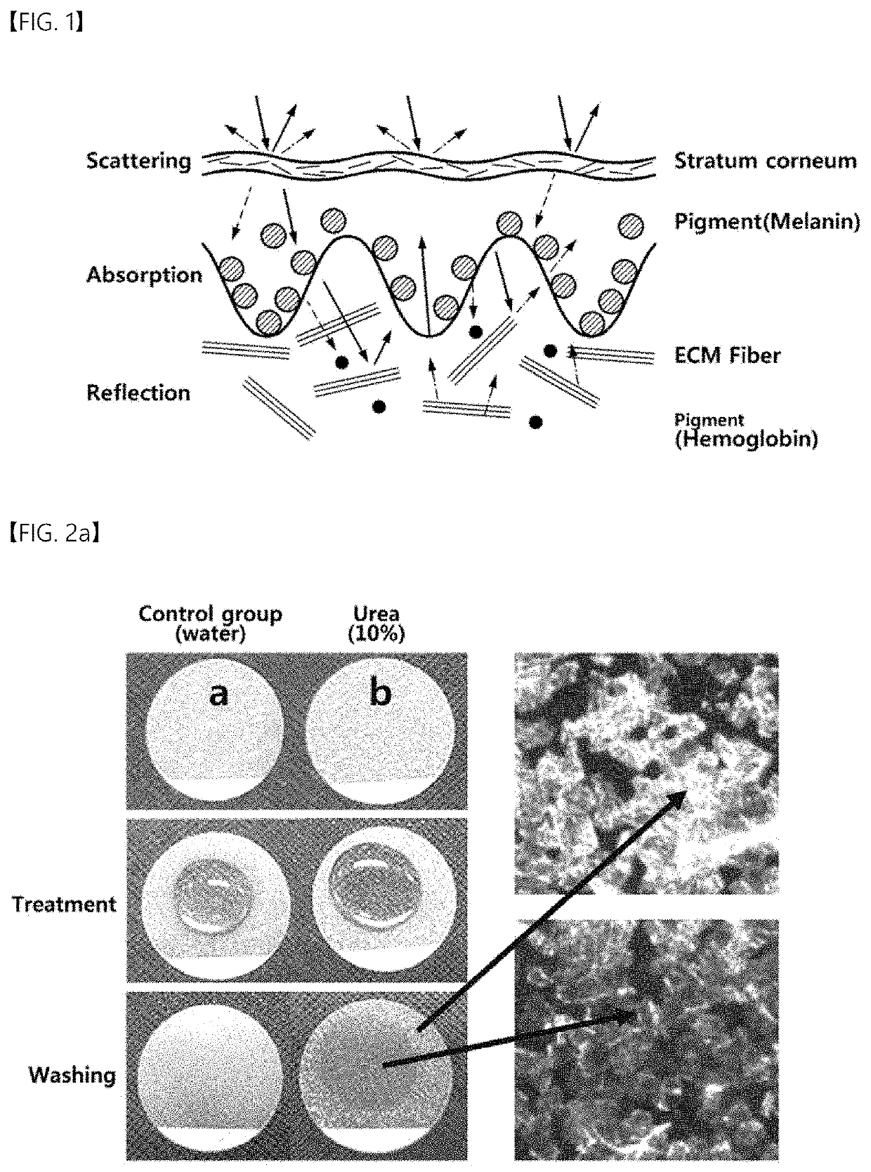 Composition comprising optical clearing agent for improving optical characteristic of skin