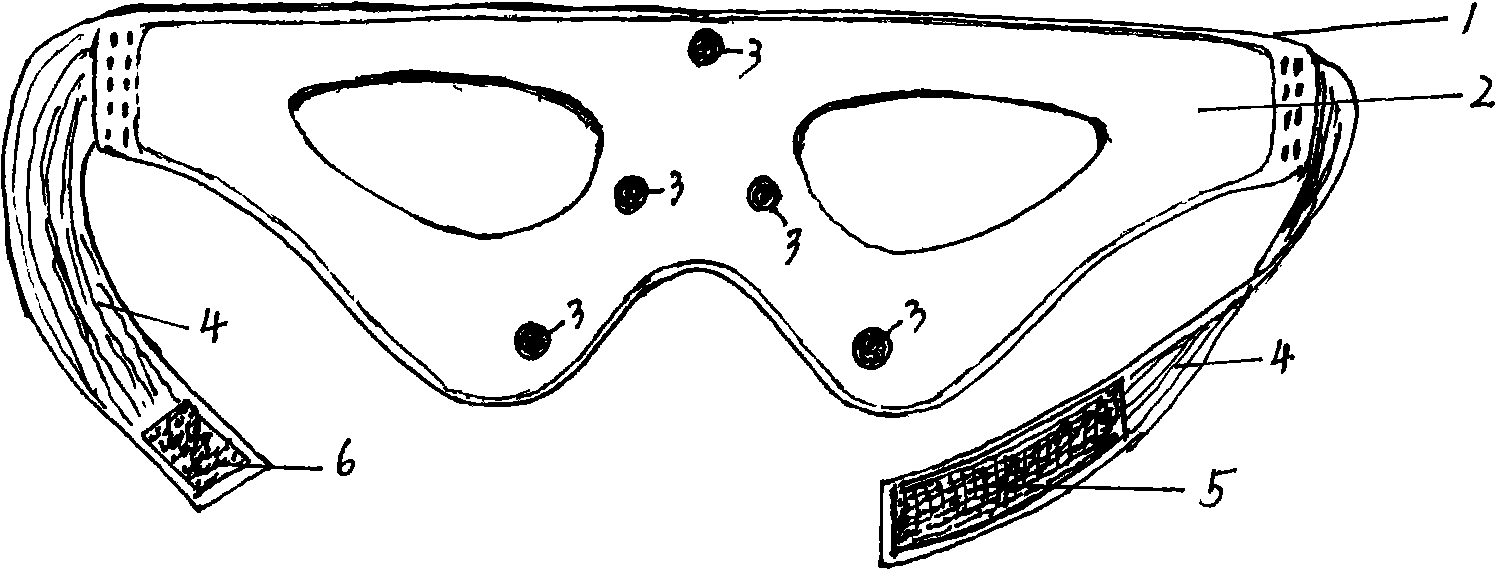 Method for treating rhinitis using nose-relieving health-care mirror
