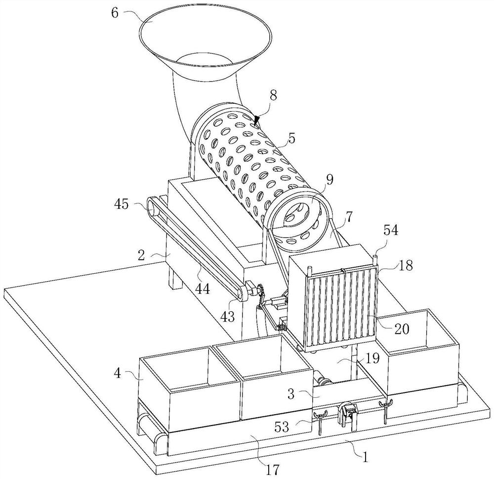 Convenient labor-saving boxing device for fresh food distribution and using method thereof