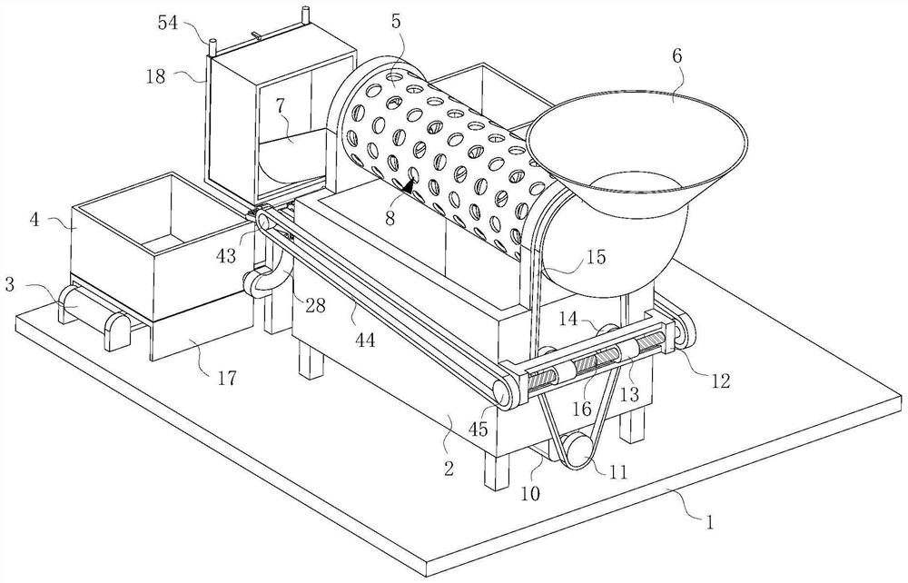 Convenient labor-saving boxing device for fresh food distribution and using method thereof