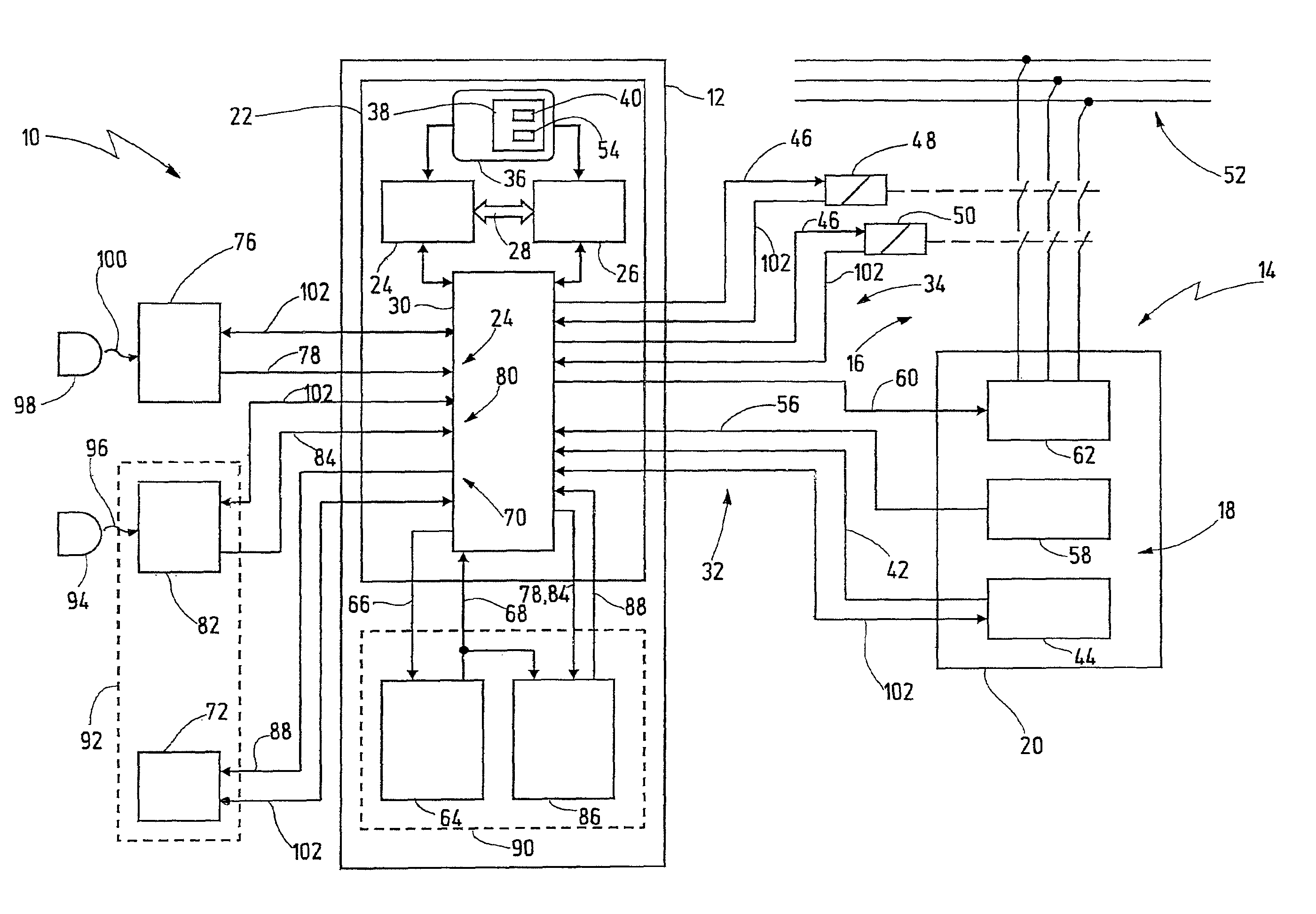 Safety controller and method for controlling an automated installation