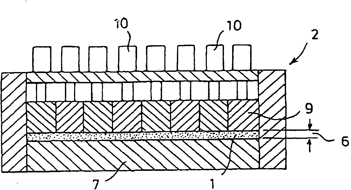Device for the extrusion of web-shaped or belt-shaped preforms from thermoplastic plastic, and method for the extrusion of such a preform