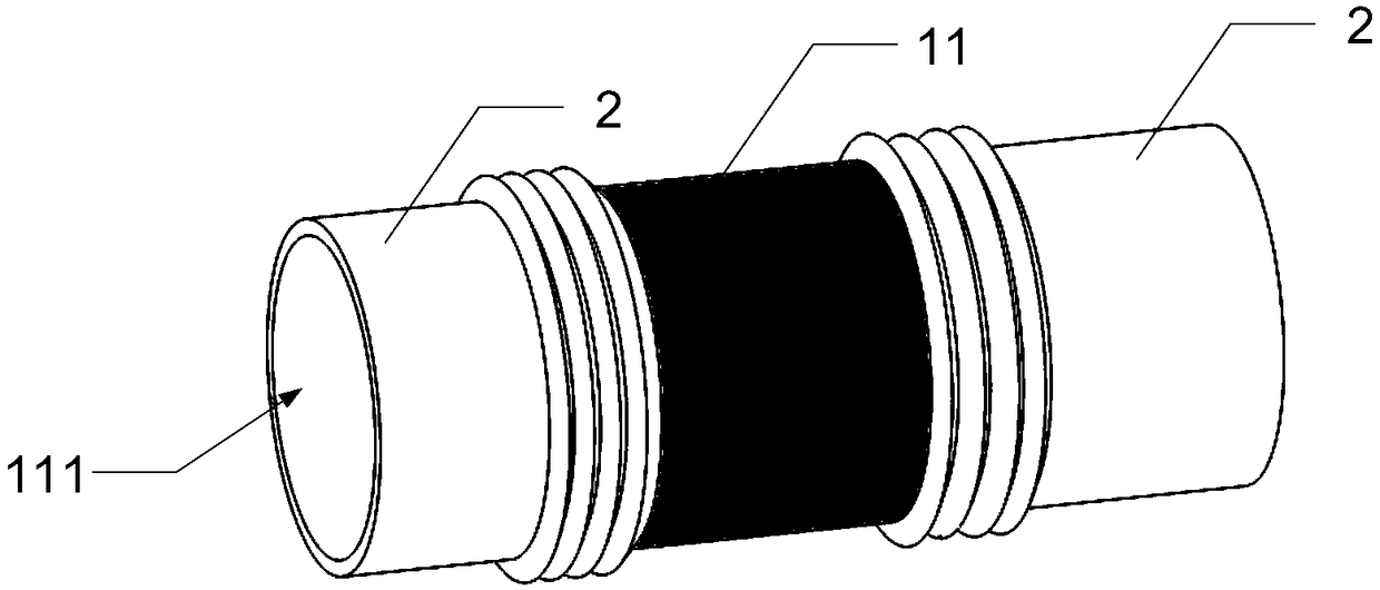 A fluid driving device and a urine drainage structure used for the same