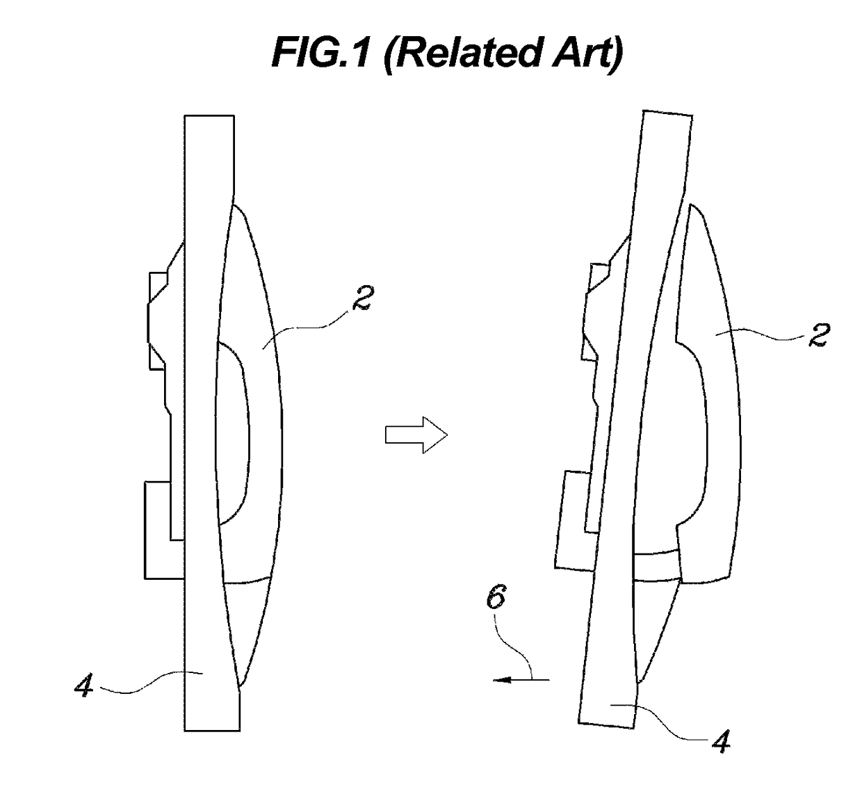 Door holding device for vehicle
