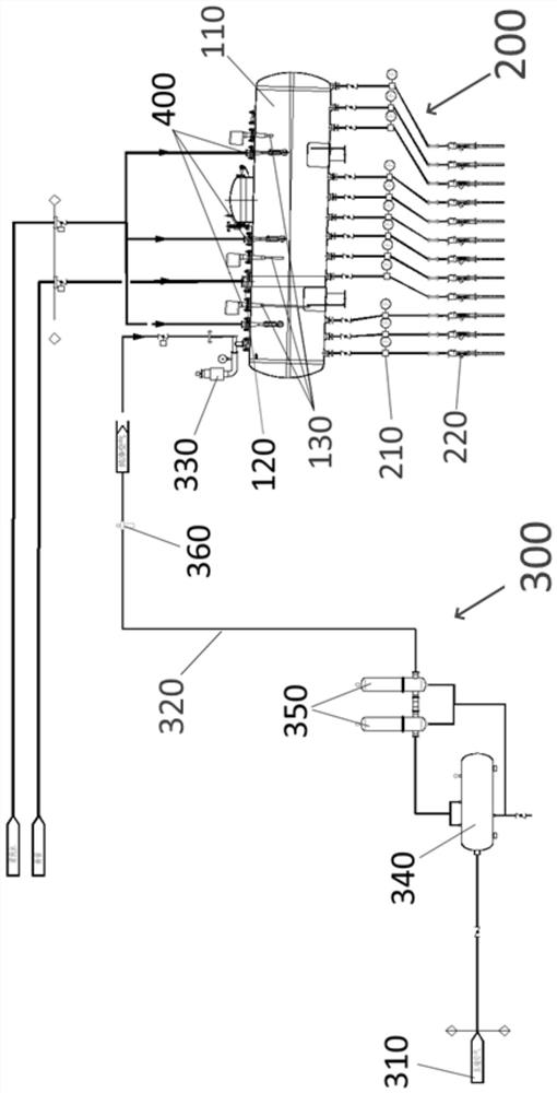 Quantitative filling system and filling method thereof