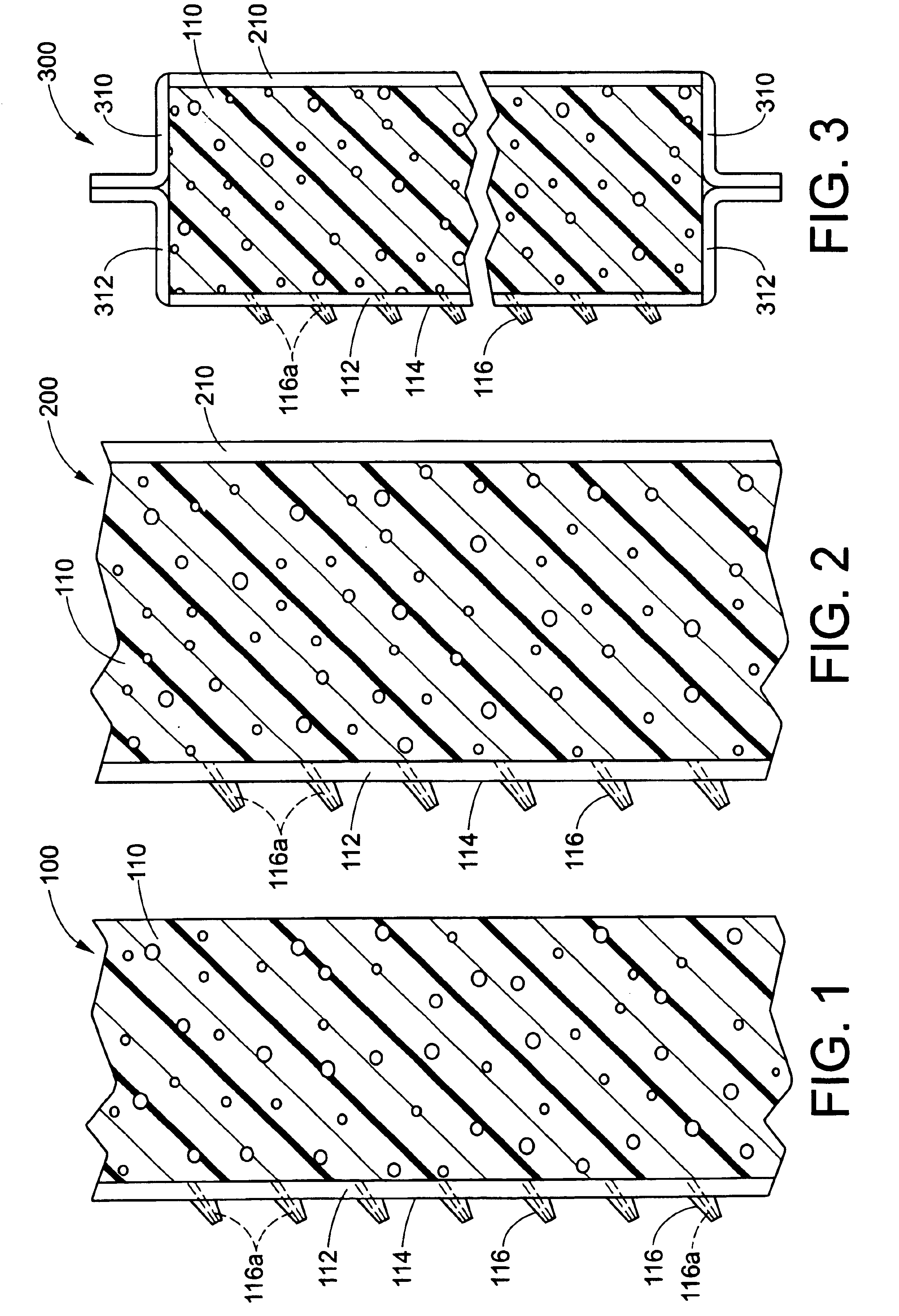 Sound-absorbing composites and shield devices employing same