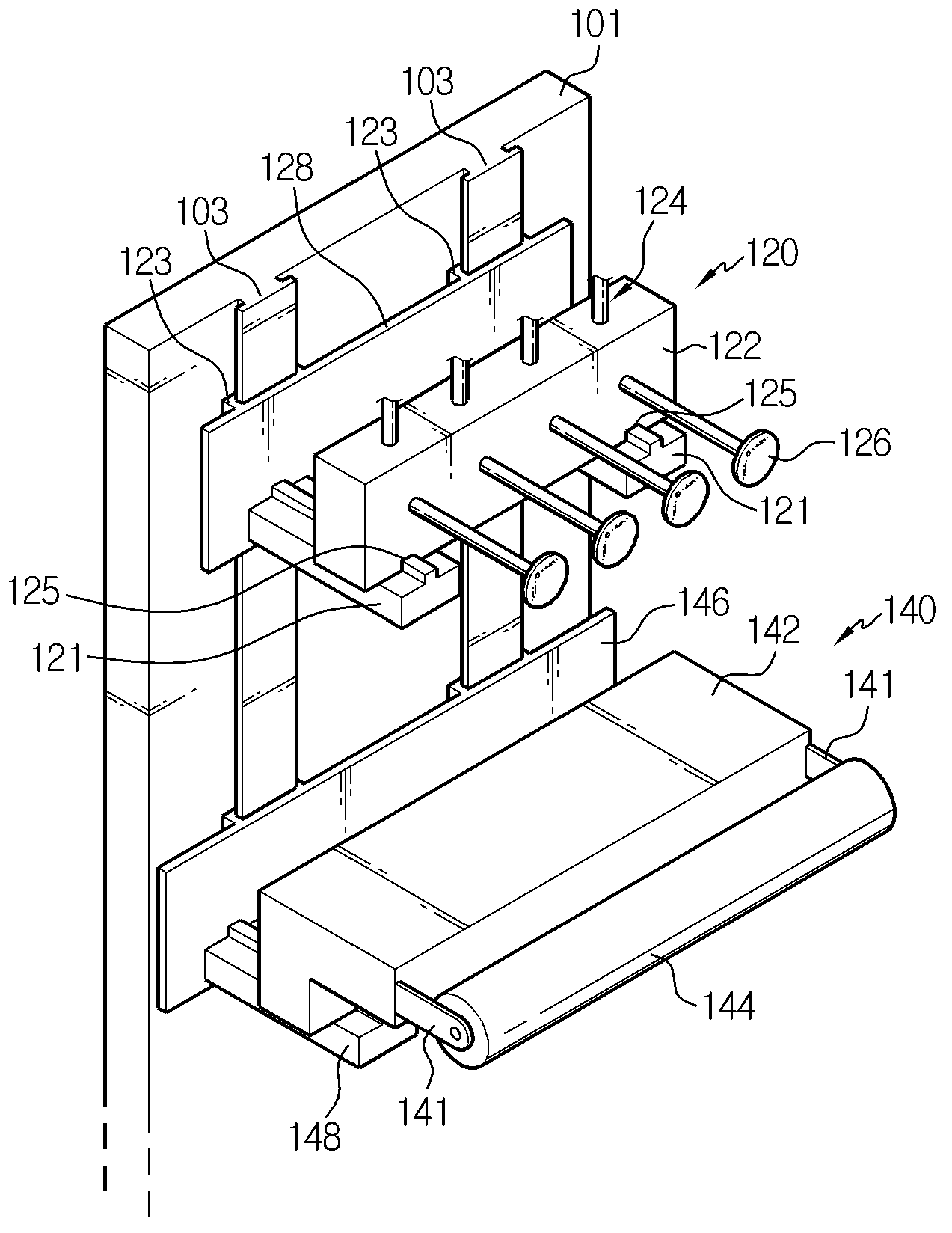 Method and apparatus for automaticaly adhering side tape to cell