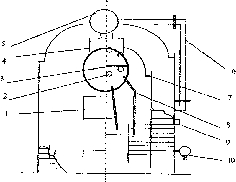 Horizontal boiler