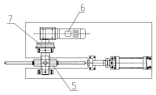 A spring press machine