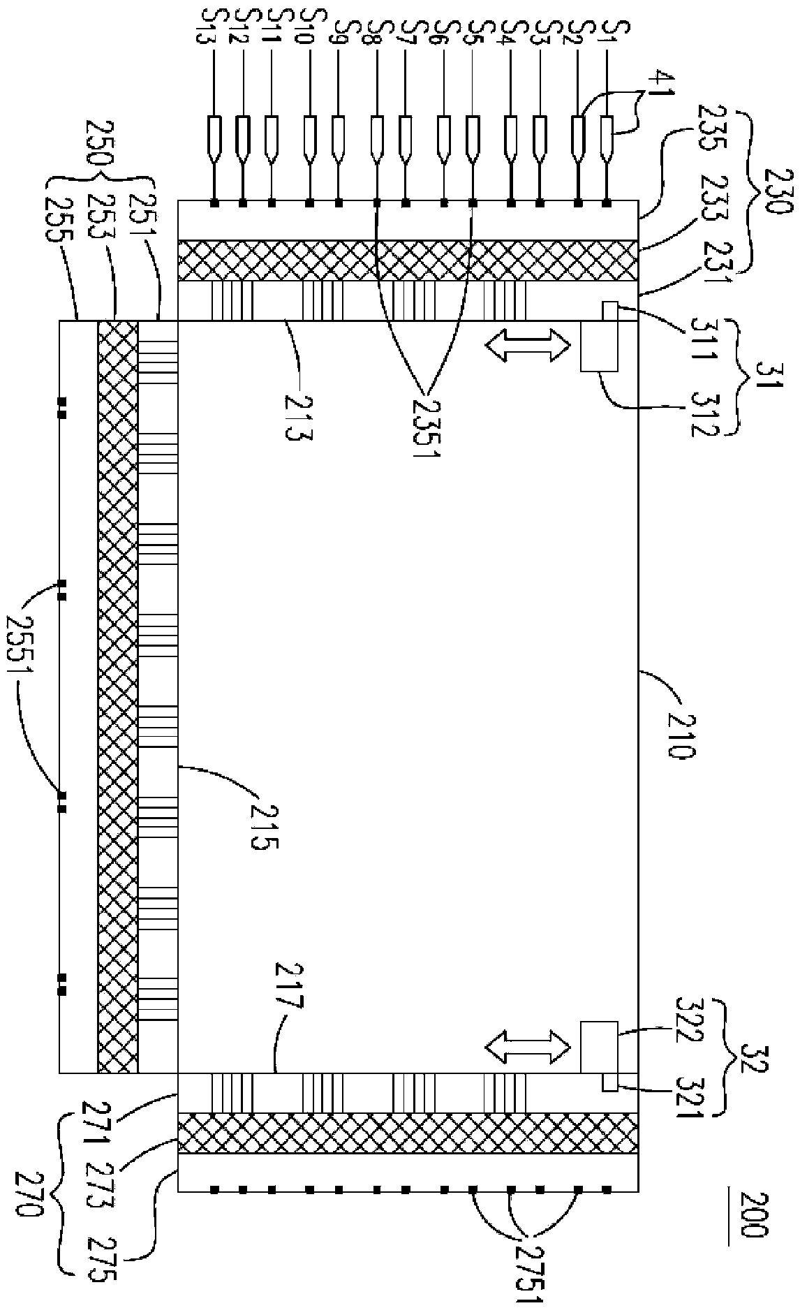 Method and apparatus for testing a thin film transistor panel