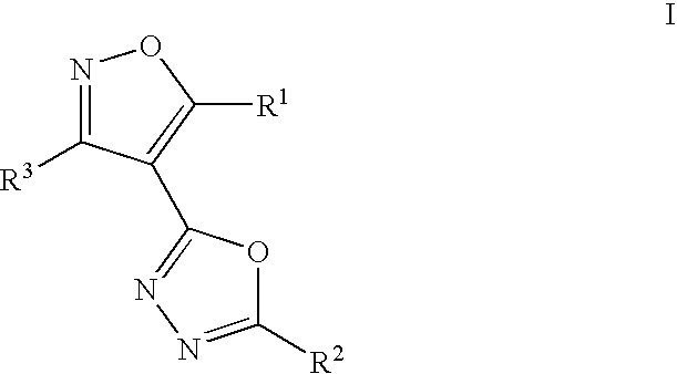 Aryl-isoxazolo-4-yl-oxadiazole derivatives