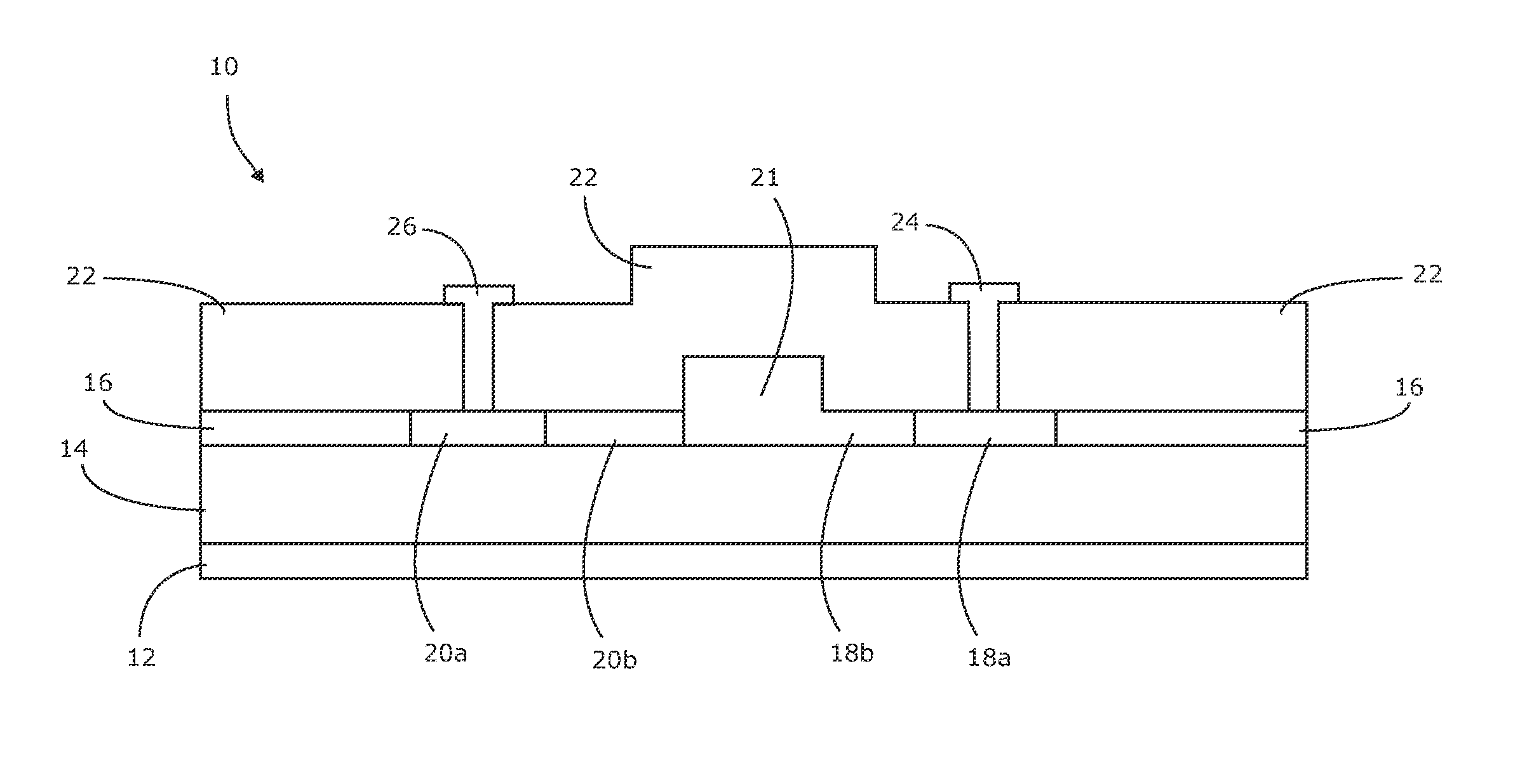 Electro-optice device comprising a ridge waveguide and a PN junction and method of manufacturing said device