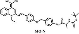 Aggregation-induced emission fluorescent probe for detecting aminopeptidase N and preparation of aggregation-induced emission fluorescent probe