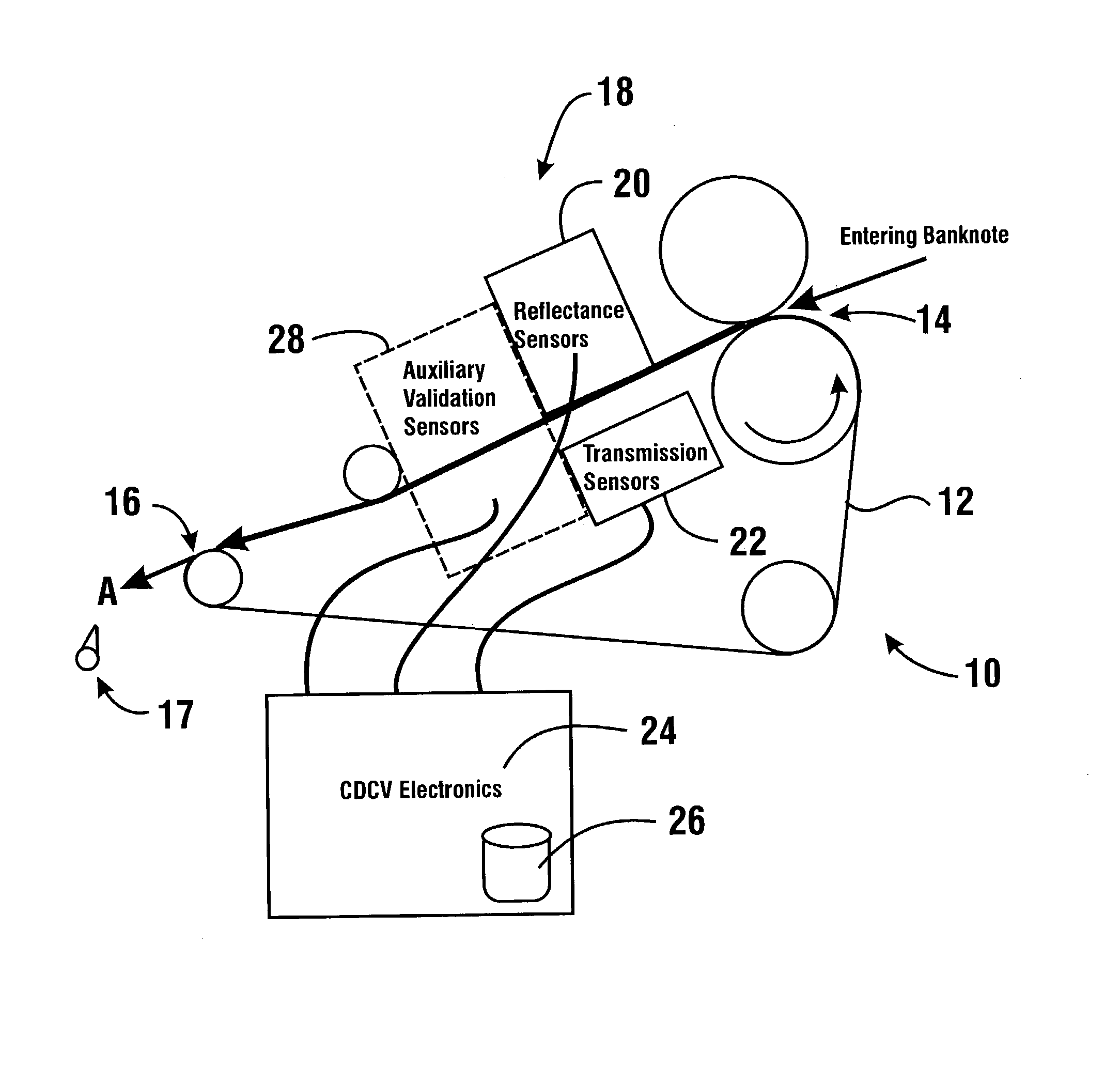 Apparatus and method for correlating a suspect note deposited in an automated banking machine with the depositor