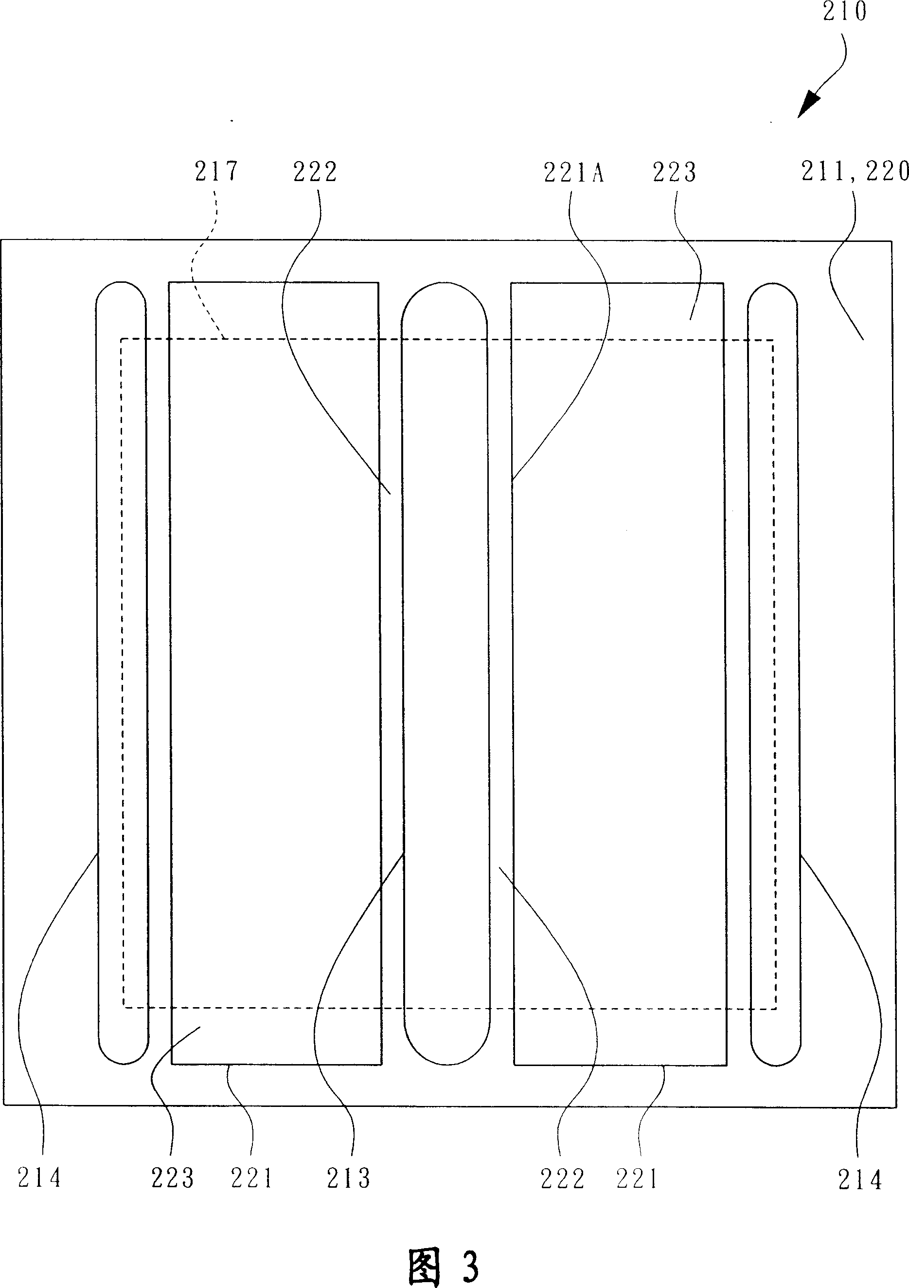 Encapsulation structure for preventing adhesive crystal glue from polluting wafer welding cushion