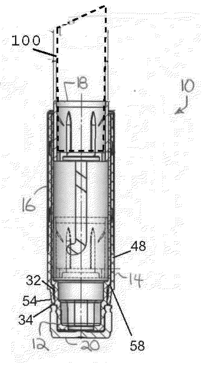 Cosmetic Dispenser with Frictional Resistance