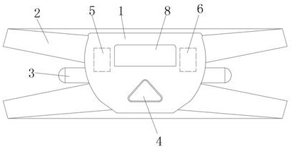 Rapid upward-floating escape harness for navy training