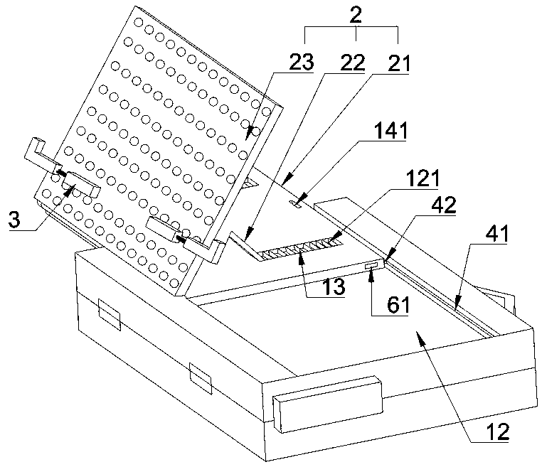 Intelligent notebook computer support frame bag