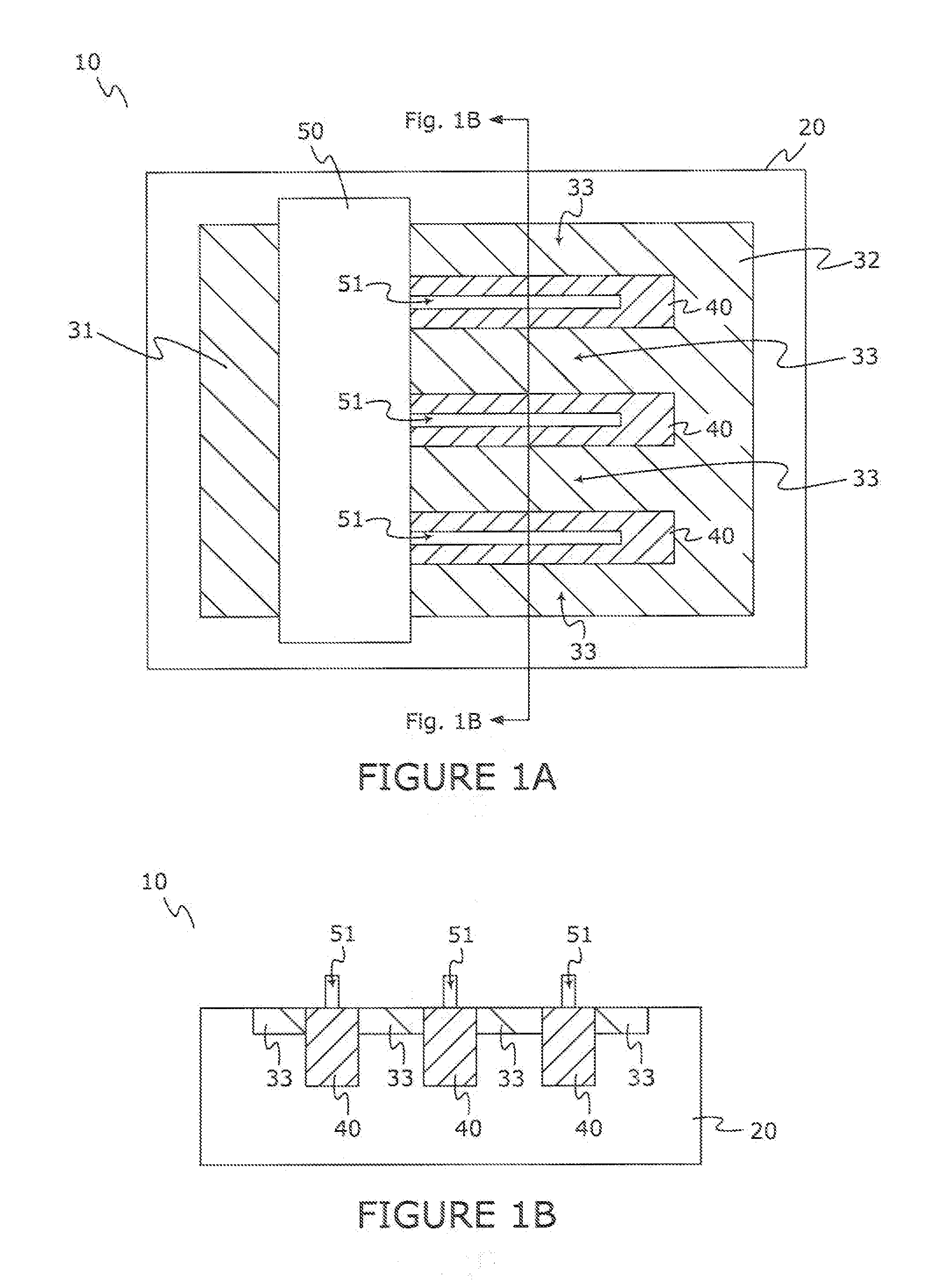 Semiconductor device with reduced surface field effect and methods of fabrication the same