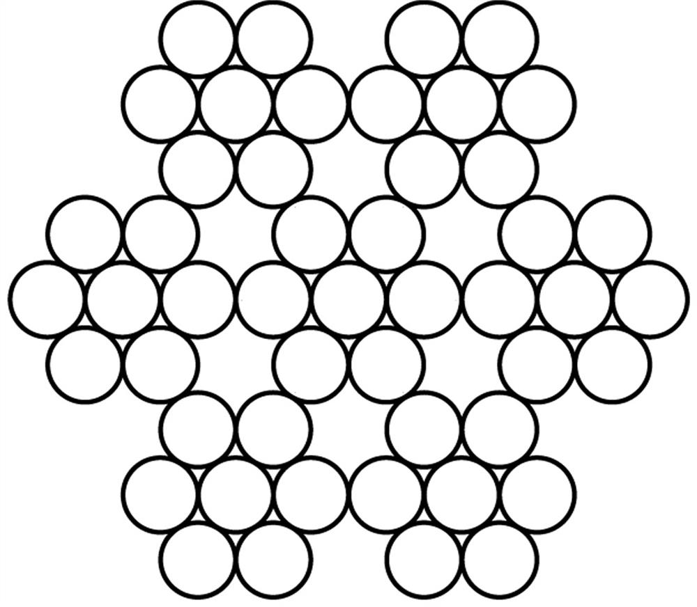 Nickel-titanium alloy wire rope and production process thereof