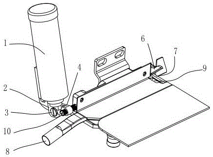 Trimming device of sewing machine