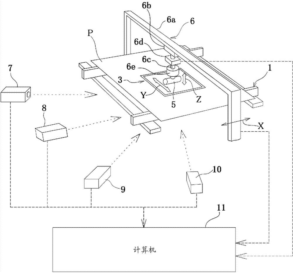 Method and apparatus for measuring dynamic stretch rigidity of outer panel of automobile component