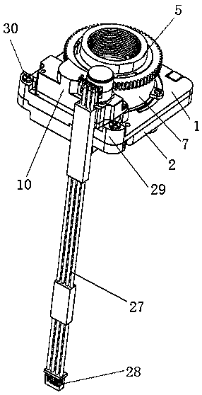 Automatic focusing lens module