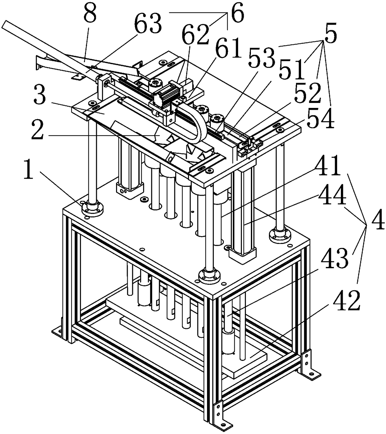 Motor rotor automatic sorting and feeding device