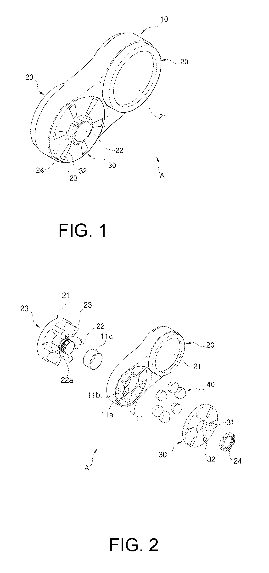 Cushion device for track loader and track loader having same