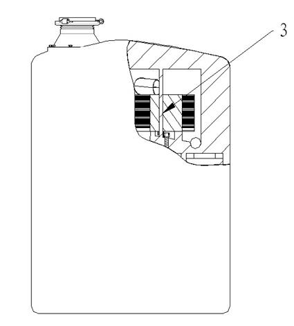 Method and device for purifying and recycling organic garbage from kitchen