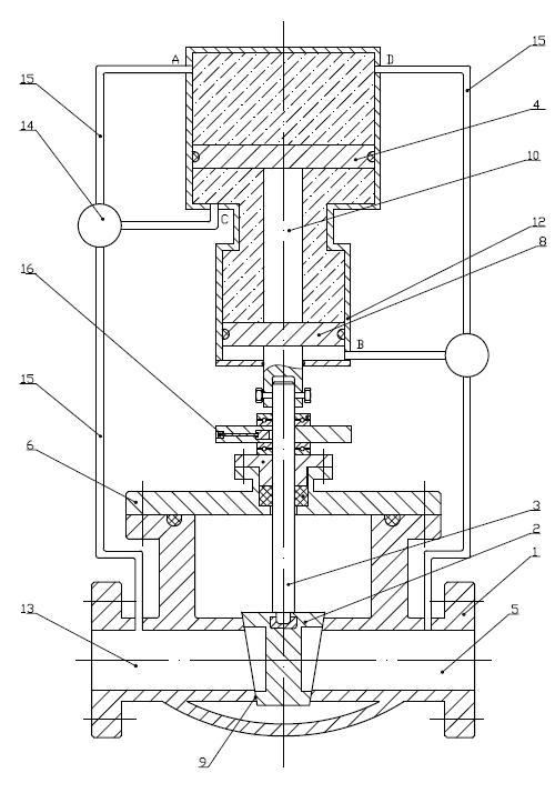 Hydraulic automatic gate valve