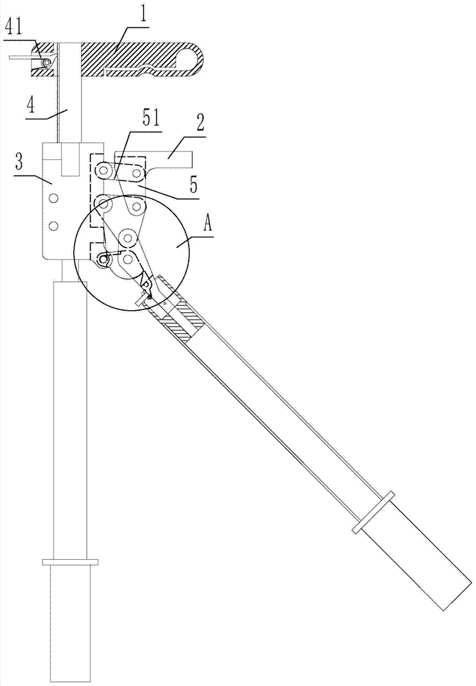 An automatic clamping method for high-voltage grounding wire