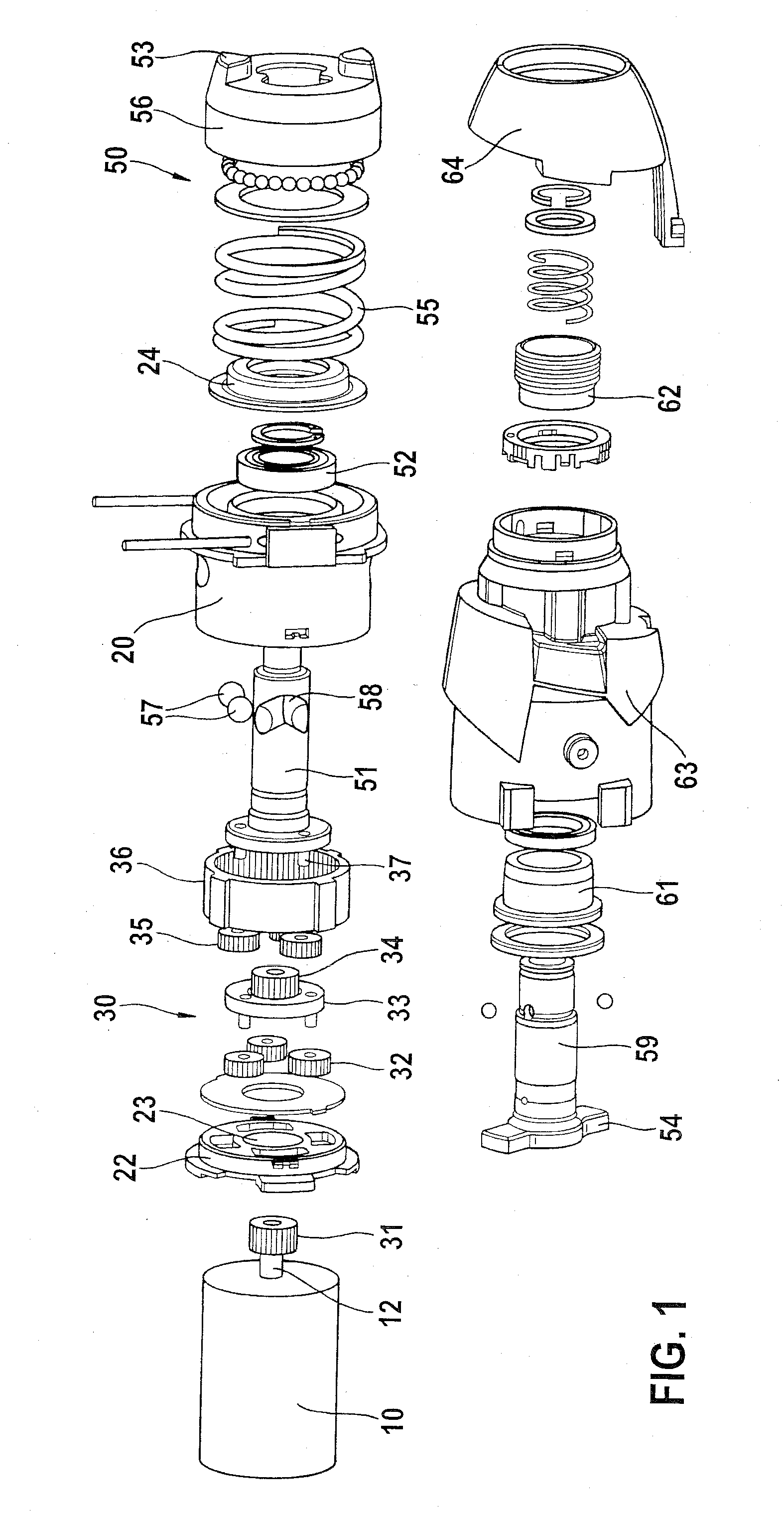 Mechanical percussion mechanism