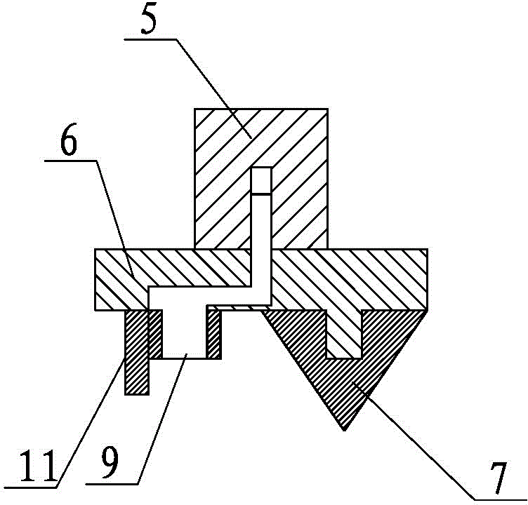 Transparent vehicle wiper with swinging wind sweeping device